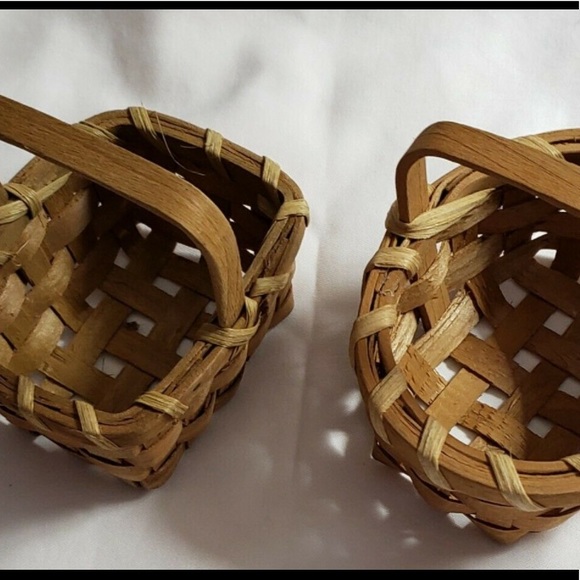 Mini Basket Set 4” Oval & Rectangle - Picture 2 of 3